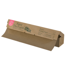 환경운동가 무표백제 눌러붙지 않는 종이호일 롤형 30cm x 20m 브라운, 1개