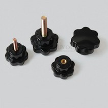 노브 볼트형 SKB 너트형 SKN 부영 칠각 모형 손잡이, SKB-6-30