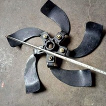 경운기휴립기날 경운기 휴립날 농사용 도구 흙 뒤집기, B 2.7cm-플랫-5하드-한쌍, 1개