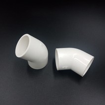 135도 파이프 고정 연결 커넥터 PVC DIY가구 셀프 만들기 부속품 자재 이음새