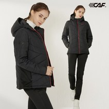 [르까프] 여성 베이직 패딩 트랙수트 세트 블랙
