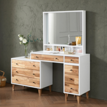 히트가구 에타홈 히트가구 A3300 서랍 화장대 1000 3colors(착불), 네이비 단일옵션