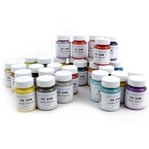 가죽공예 - 기리메 엣지코트 (무광-국산) 용량80ml 안전확인대상생활화학제품 환경부 승인, 블루 115, 1개