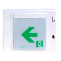 화경 복도통로 유도등 소형 LED-1BS (단면 돌출형 비상구 안내표시등 피난구 소방안전), 단면(좌)