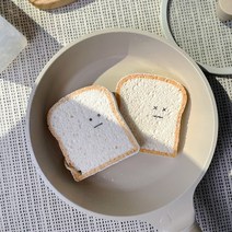 유아 아기목욕 세차 매직 스펀지 나무 펄프 거품 주방 설거지 수세미 식빵 친환경 천연수세미, 표정O(2개입)+표정X(2개입)