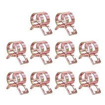 10pcs 호스 클램프 연료 호스 라인 워터 파이프 클램프 후프 튜브 패스너 스프링 클립, 7mm