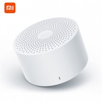 AI스피커 인공지능 스피커 Xiaomi-Mijia 무선 스피커 핸즈프리 AI 클래스메이트 스마트 음성 제어 휴대용, 01 White