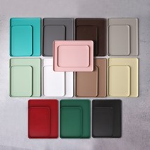 아주키친 까사빈논슬립트레이 카페트레이 2size 12color 카페논슬립쟁반 모던 감성쟁반 식당쟁반 미끄럽지않는쟁반, 티타늄블랙
