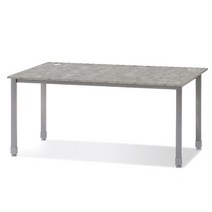 토파스 MIX 책상 국산 메탈다리, 콘크리트 W1200 D800 H720
