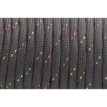 안전 난간 등산 로프 무지개 Paracord 550 낙하산 줄 끈 밀 Spec Type III 7 100FT 캠핑 생존 장비 200 색, 100feet