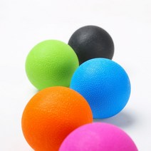 토닝볼 메디신 땅콩 웨이트 볼 tpe 근막 공 라크로스 근육 기분 전환 운동 스포츠 공, tpe 63mm 레드