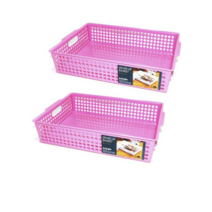 시스맥스 마이룸 센스업바스켓 4호 67104, PINK, 10개