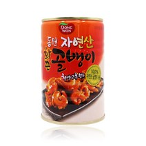 DW3D194C 통조림 골뱅이캔 골뱅이깡통 400gX1EA 골뱅이 식자재 식재료 대용량 업소용 동원, R 1