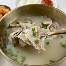 완찬 돼지국밥 수육국밥 업소용 배달매장, 630g, 2개