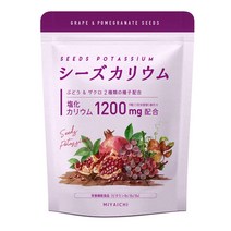 시즈 칼륨 사프리 염화칼륨 1200mg 영양 기능 식품 석류 포도 씨앗 추출물 비타민 B 270 알 30 일분