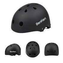 스키헬멧 스노보드헬멧 보드헬멧 Benken 십대 성인 운동 멀티 스포츠 안전 mtb, 검은색, 내가 58-61cm
