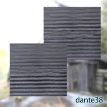 방진고무판 나비엠알오 골방진판 방음 골 고무 15T 300x300mm 진동전달방지
