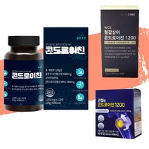 뉴트리코어 철갑상어 콘드로이친 지성 관절엔 웰빙곳간 저분자 콘드로이친 1200 효능 소연골 중년 여성 직장인 회사원 부모님 엄마 할머니 무릎 관절 연골 뼈 통증 건강 선물, 02. 웰빙곳간 콘드로이친 2박스(8개월), 2개