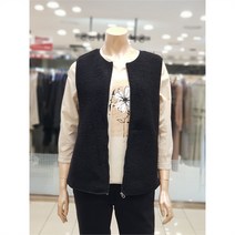 지센 세이브존01 라운드넥후리스조끼 LSSFMA51BK