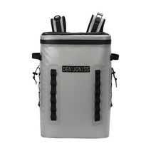 대형 TPU 보온 보냉 가방 배낭 아웃도어 백팩 소프트쿨러 캠핑 여행 소풍 가족 나들이, A. 실버 회색