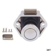 자동차 외곽부품직경 20mm 캠핑카 푸시 잠금 RV 캐러밴 보트 서랍 래치 버튼 가구 하드웨어 28 테, 02 7HH801737-CH
