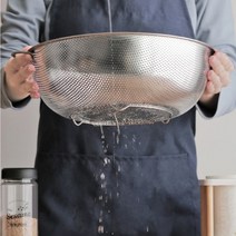 채망 국수채망 양수 스텐 밑받침 높은 원형 타공 채반 채반볼 면건지기 비빔면채반
