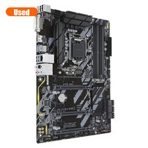 사용 Gigabyte GA-Z370 HD3 Z370 마더 LGA1151 DDR4 지원 i3 8100 i5 I7 8700K, 마더 보드, 01 마더 보드