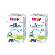 Hipp Bio Combiotic 독일직구 힙 비오 콤비오틱 프레 출생 초기 단계 분유 600g 2팩