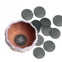 달자샵 20+20 화분 원형 배수망 세트 흙 유실방지 분갈이 깔망, 45mm-2세트(20P)+2세트(20P)