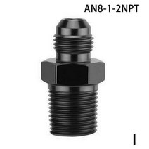 egr 밸브 AN4 AN6 AN8 AN10 ~ 1/8 1/4 3/8 1/2 3/4 NPT 오일 냉각 어댑터 범용 스트레이트 연료 호스 파이, I