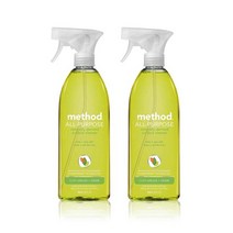 1+1 메소드 클리너 다목적 식물성 세정제 라임 앤 씨솔트 828ml, 1+1 진저 유자
