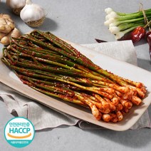 [식객명인] 전라도 여수 파김치 50년전통 김치맛집 100%국내산 쪽파김치 당일생산 식객 허영만, 1개, 2kg