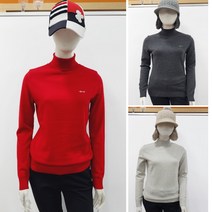 루이까스텔 여성 21fw 70%할인 솔리드 기본 터틀넥 긴 목폴라 울 긴팔 니트 3LCSW091