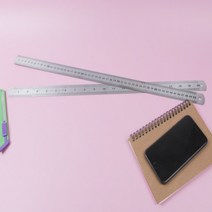 50cm 스틸자 쇠자 철제자