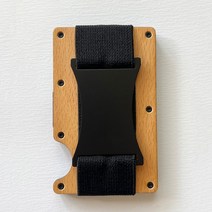 카드 홀더 알루미늄 케이스 및 돈 도난 방지 RFID 디자이너 럭셔리 남성용 Porta Credencial Tarjetero 지, 38 A-wood skin