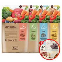 ANF 6Free 플러스 강아지사료 5.6kg + 간식 100g 랜덤, 연어흰살생선5.6kg