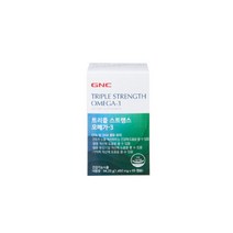 GNC 트리플스트랭스 오메가-3 (65캡슐), 단일속성