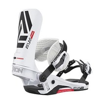 유니온 아틀라스 프로 스노우보드 바인딩 남성 사이즈 M (8-10) 아이스 화이트