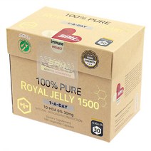 SPH 100％ 퓨어 뉴질랜드 로얄젤리 1500mg 1일1정 180캡슐