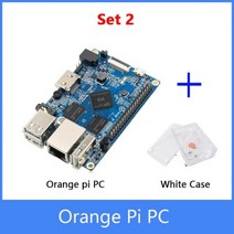 오렌지 파이 PC 싱글 보드 컴퓨터 1GB H3 쿼드 코어 지원 안드로이드 우분투 데비안 오픈 소스 학습 2021 핫, Set 2