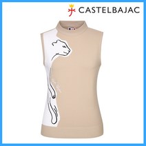 까스텔바작 봄여성골프웨어 여자 조끼 골프티 베스트 BGASSV502BE