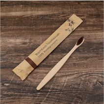 친환경 대나무 재사용 가능한 휴대용 칫솔 성인용 나무 부드러운 맞춤형 레이저 각인 로고 50 개 100 개, 10.100pcs brown