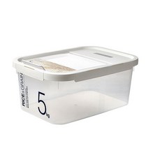 락앤락 쌀통 5kg + 계량컵 + 제습제, 투명