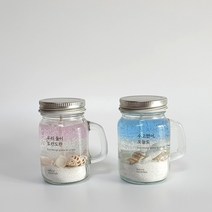 달빛마녀캔들 투톤 젤캔들 만들기 DIY 키트-(110ml) 2개, 클린코튼, 그린