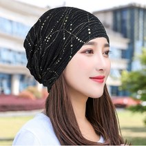 Genpezer 무드 여성 여자 비니 모자 두건 터번 항암 패션 봄 여름 가을