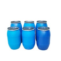 야외 폐기 물통 쓰레기 아파트 캠핑 배럴 플랜지 코팅, 뚜껑 포함 150L(철후프 없음)