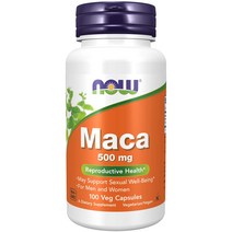 나우푸드 마카 Maca 500mg 100정 베지캡슐 리프로덕티브 헬스