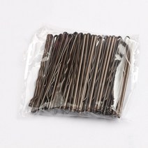 50 Pcs 4 색 5cm 헤어 클립 레이디 헤어핀 곱슬 물결 모양 그립 스타일 여성 바비 핀 스타일링 액세서리, [03] Brown