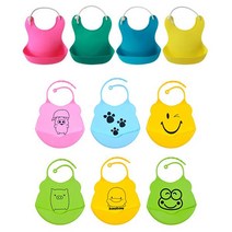 아기를 위한 실리콘턱받이 500055