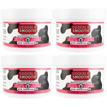 Udderly Smooth Extra Care 10% Urea 어덜리 스무스 엑스트라 케어 우레아 핸드 바디 크림 무향 227g 4통, 4개(팩)